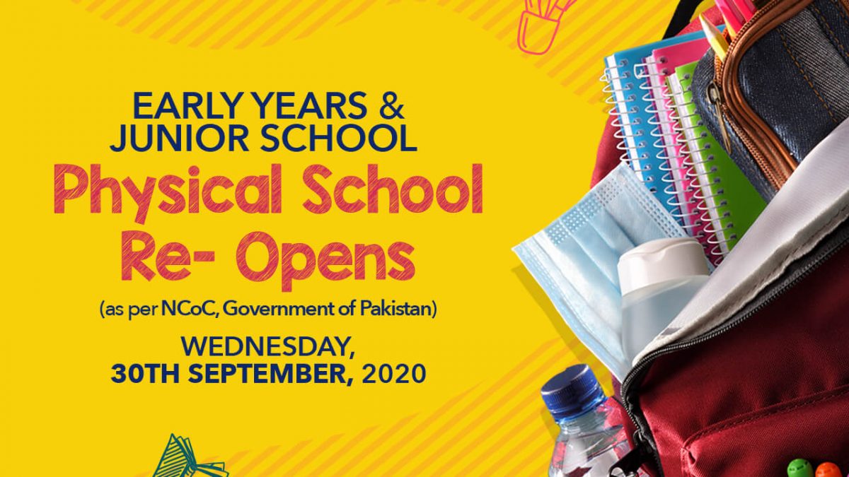 Physical School Re-Open
