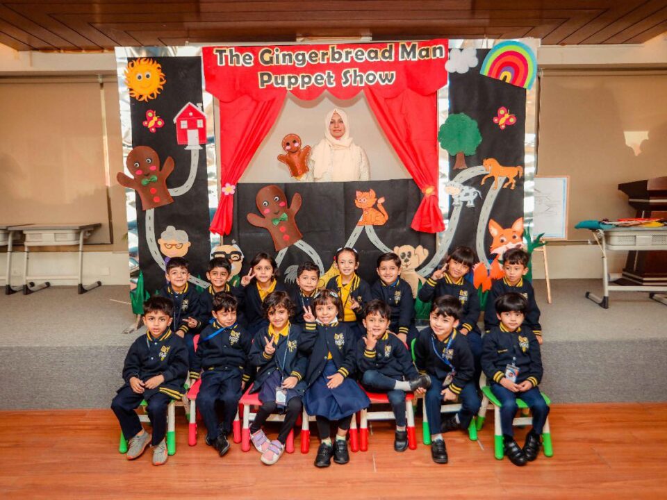 Interactive Lessons with the Gingerbread Man at Acadmus International School